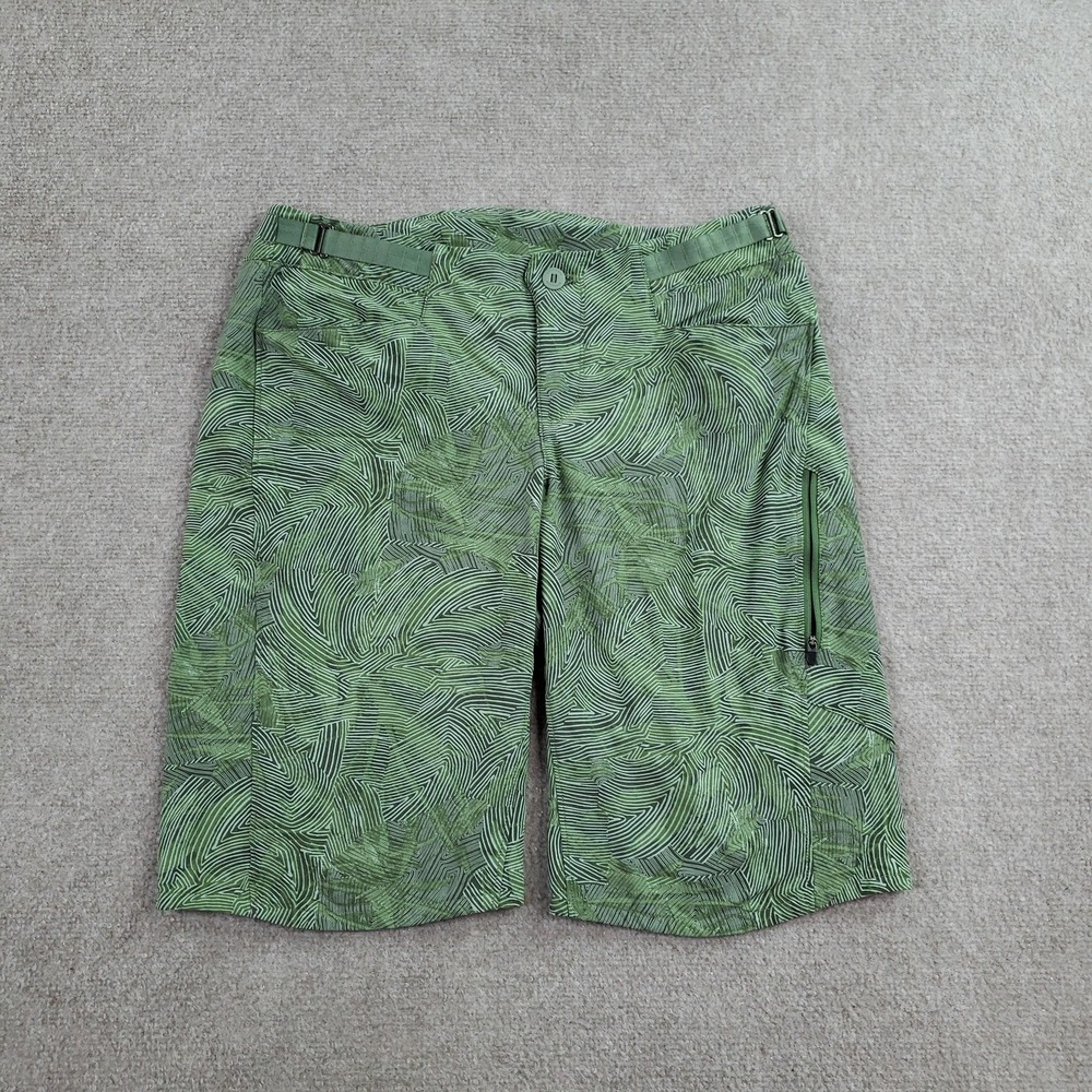 Patagonia Dirt Craft Bike Shorts Womens Size 30 Green Cargo Quick Dry Stretch
